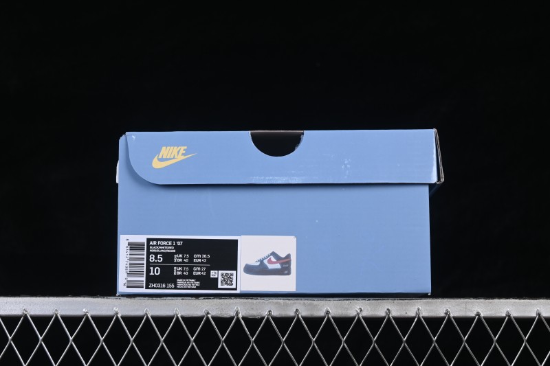 Nike Air Force 1 '07 Low Anime Custom Sneakers with Full-Length Air Cushioning - ZH0316-155