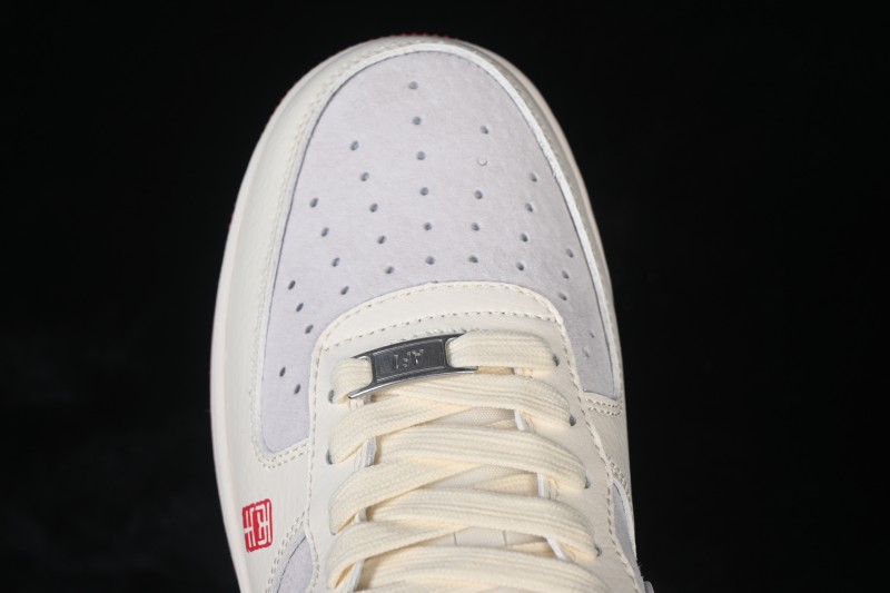 Nike Air Force 1 '07 Low Lunar New Year Casual Sneakers with Gold Cloud Pattern - HT5088-613