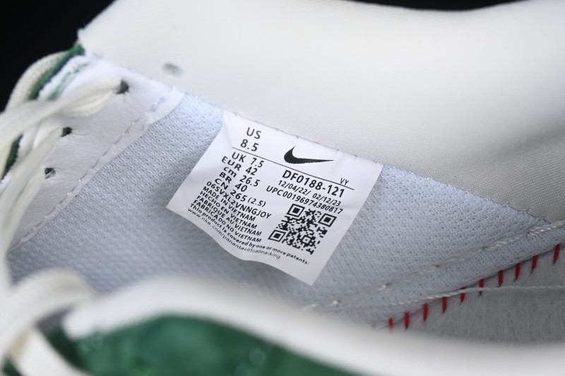 Nike Air Force 1 '07 Low Casual Sneakers with Premium Leather and Air-Sole Cushioning - DF0188-121