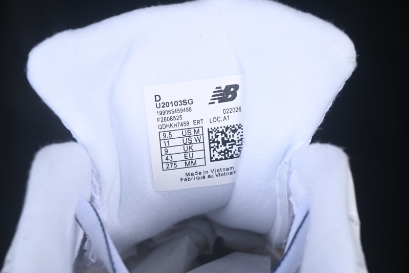 New Balance 2010 Retro Running Shoes with Suede and Mesh Upper - U20103SG
