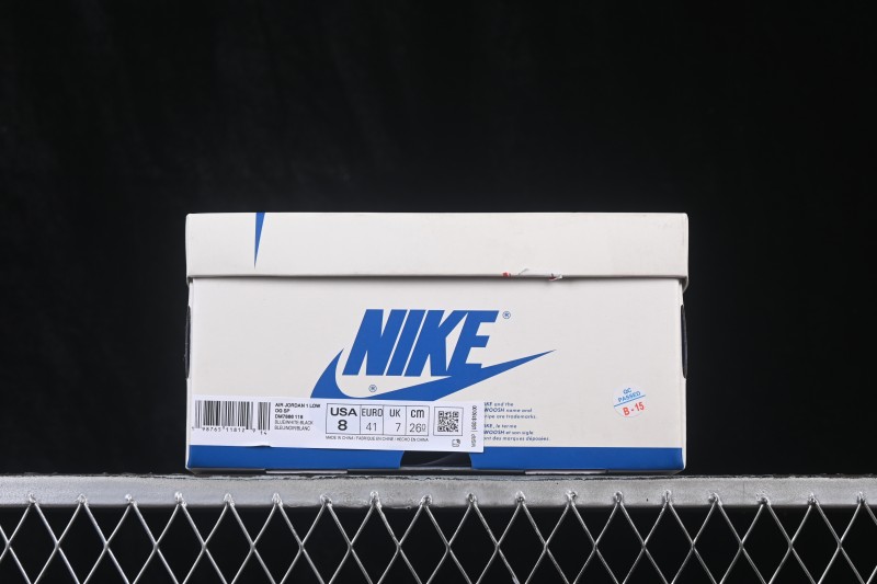 Nike Travis Scott x Air Jordan 1 Low OG Retro Basketball Shoes with Reverse Swoosh - DM7866-118