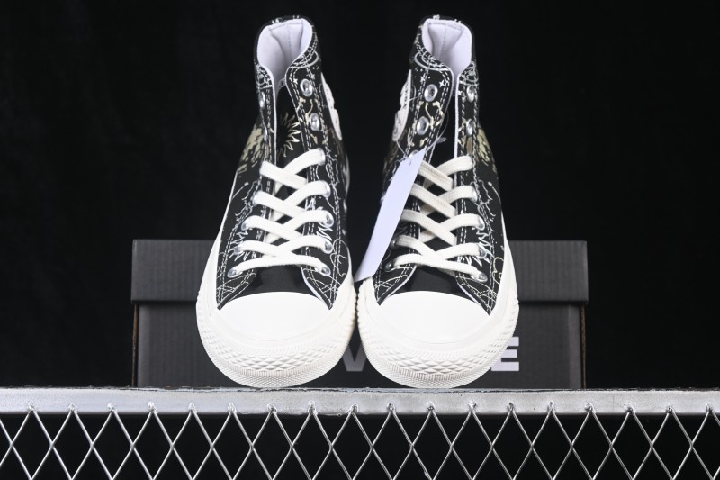 Converse All Star Star Constellation Galaxy Print High-Top Canvas Sneakers - A23870C
