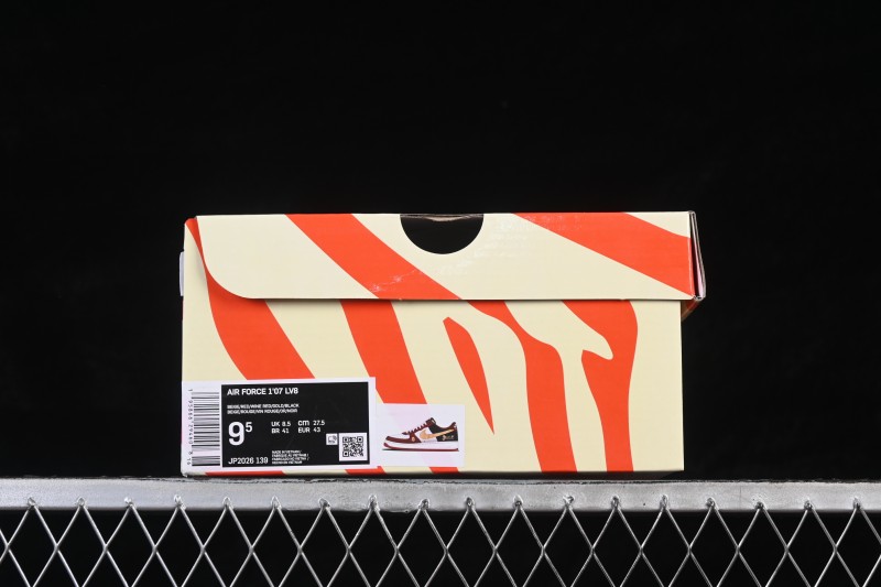 Nike Air Force 1 '07 Low Chinese New Year Edition Red Black Gold Colorway Casual Skateboarding Shoes - JP2026-139