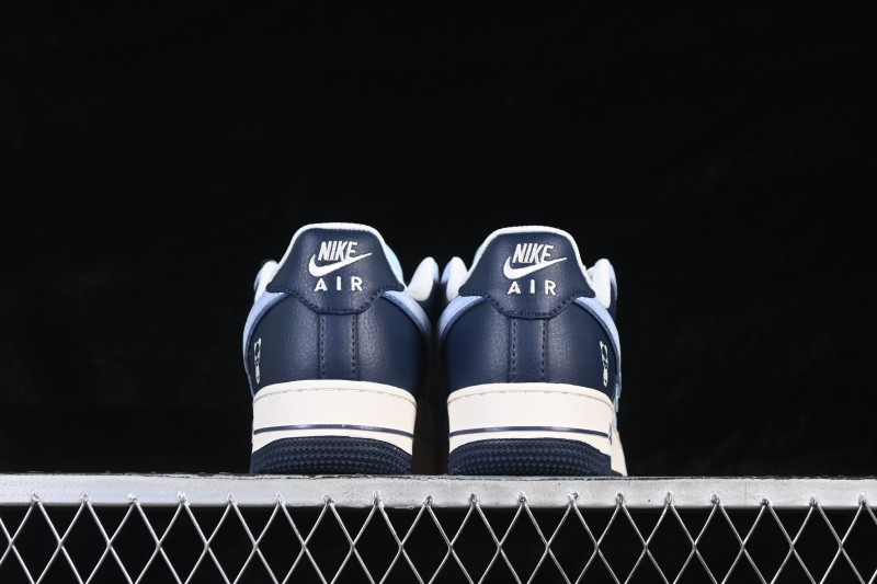Nike Air Force 1 '07 Low Bearbrick Collaboration UNC Double Swoosh Casual Skate Shoes - XD9314-616