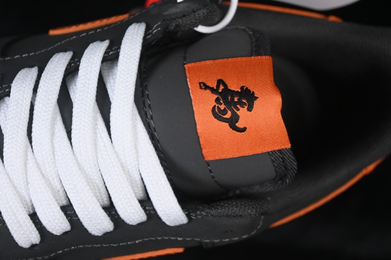 Nike Air Force 1 '07 Low Chinese New Year Edition Carbon Ash and Sunset Orange Casual Sneakers - XY9025-004
