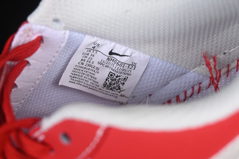 Nike Air Force 1 '07 Low Year of the Horse Limited Edition Casual Sneakers with Crimson and Gold Accents - NH0601-523