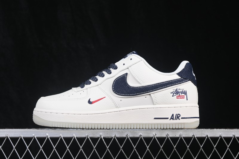 Nike Air Force 1 '07 Low Basketball Shoes with Full-Length Air Cushion - DN9688-104