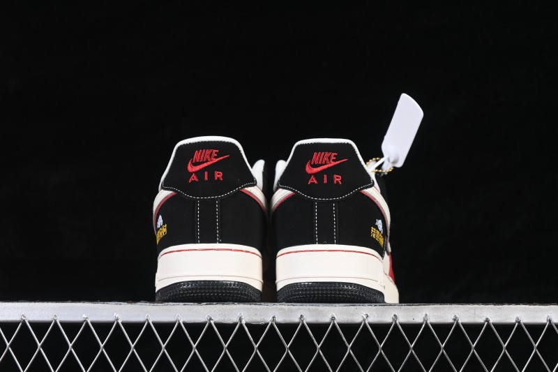 Nike Air Force 1 '07 Low Chinese New Year Edition Black Red Lucky Money Casual Skateboarding Shoes - DF0188-129