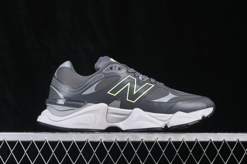 New Balance 9060 Retro Casual Running Sneakers with ABZORB Cushioning - U906041H