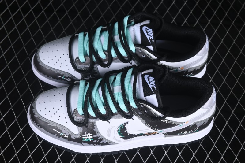 Nike SB Dunk Low Top Lacing Skateboarding Shoes - DD1391-100