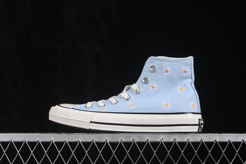 Converse 1970s High-Top Canvas Sneakers with Daisy Print - A16763C