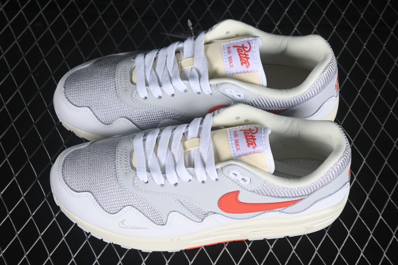 Nike Air Max 1 Retro Running Shoes with Half-Sole Air Cushion - II7055-100