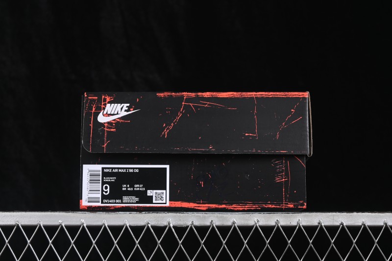 Nike Air Max 1 Retro Running Shoes with Half-Sole Air Cushion - DV1403-001
