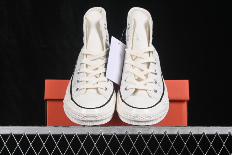 Converse 1970s Small Daisy High-Top Vulcanized Casual Sneakers - A16762C