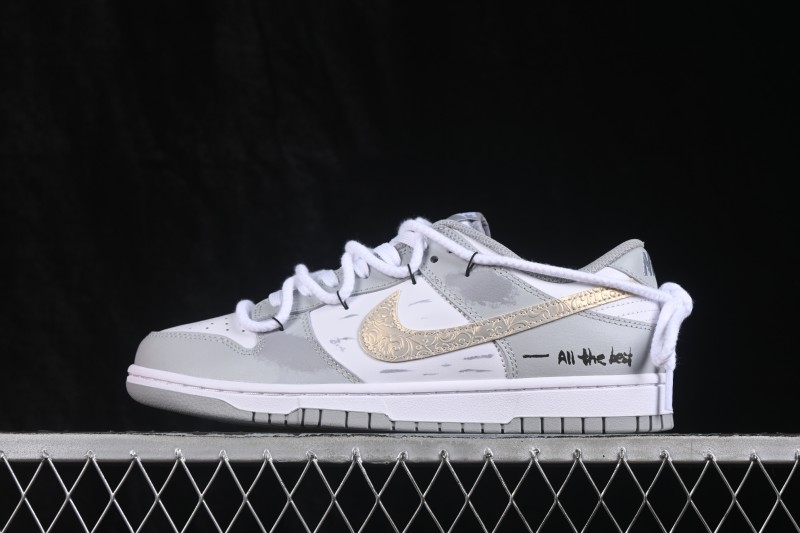 Nike SB Dunk Low Tie-Dye Anniversary Custom Low-Top Skateboarding Shoes - HF5441-105