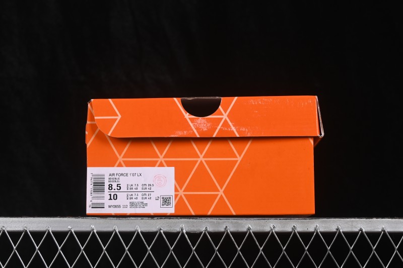 Nike Air Force 1 '07 Low Collaboration Casual Skateboarding Shoes with Full-Length Air Cushion - WY0655-112