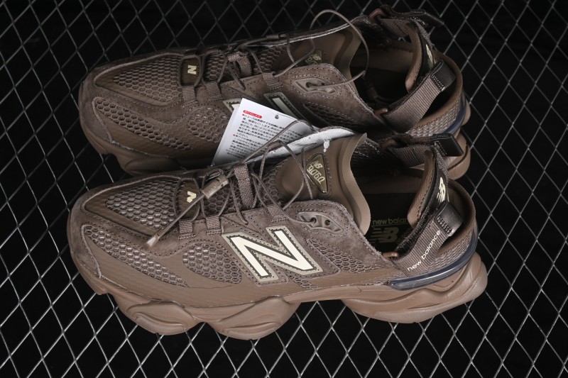 New Balance 9060 Retro Running Lifestyle Sneakers with Cushioning Support - U90606CJ