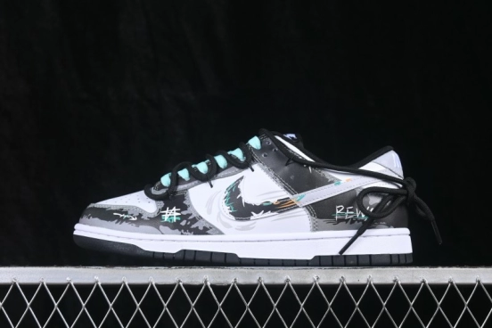 Nike SB Dunk Low Top Lacing Skateboarding Shoes - DD1391-100