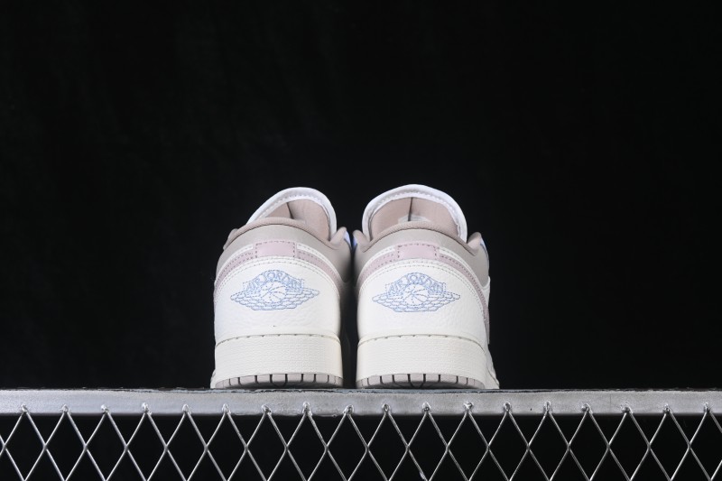 Nike Air Jordan 1 Low AJ1 White Pink Blue Low-Top Retro Cultural Basketball Shoes - IV3219-161