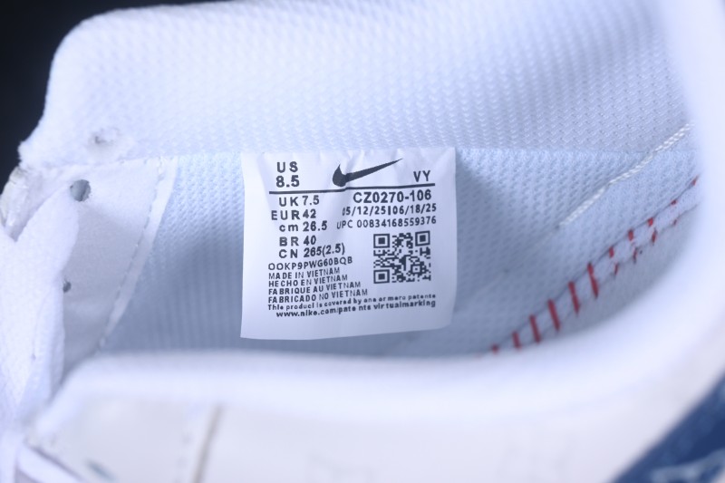 Nike Air Force 1 '07 Low Low-Top Casual Skate Shoes - CZ0270-106