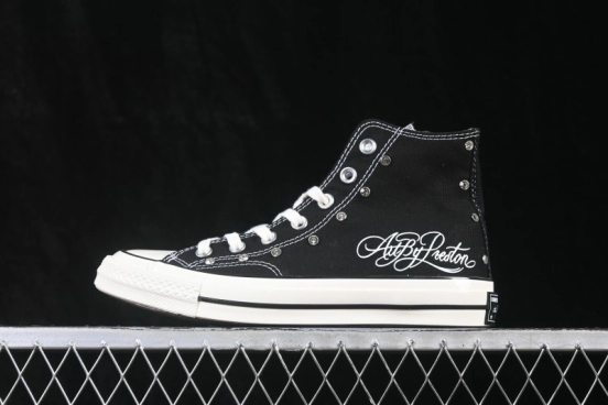 Converse ArtByPreston x Chuck 70s High Top Canvas Shoes Artist Signature - 162050C