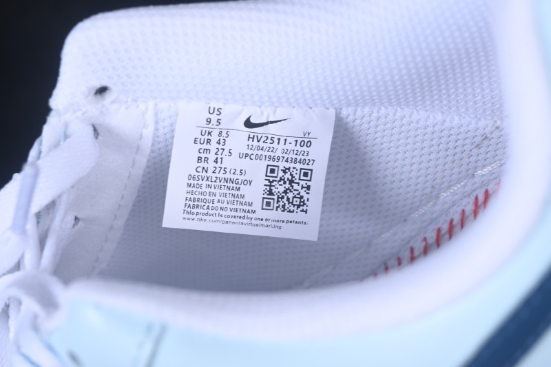 Nike Air Force 1 '07 Low Casual Sneakers with Full-Length Air Cushion - HV2511-100