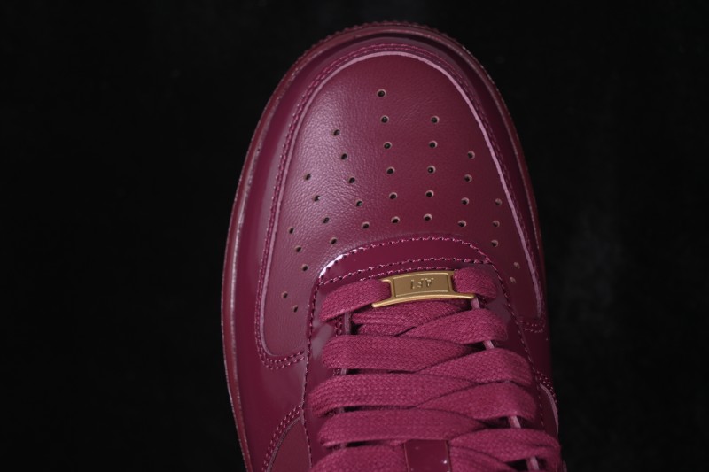Nike Air Force 1 Low Central Cee Dark Beetroot Casual Skate Shoes - IO9970-638