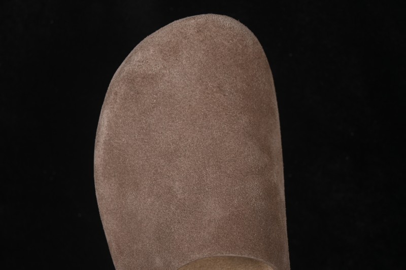 The Row Hudson Round Toe Half-Head Casual Mule Slippers - ALP