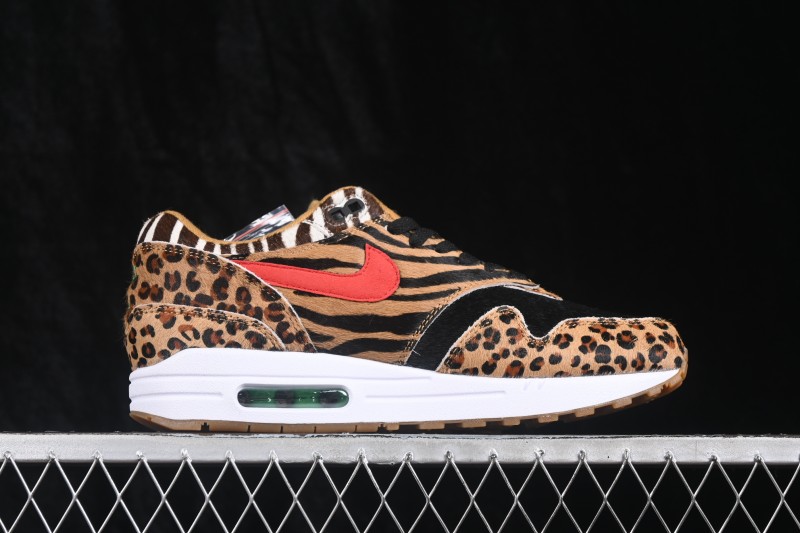 Nike Air Max 1 Animal Pack 2.0 Retro Running Shoes - AQ0928-700