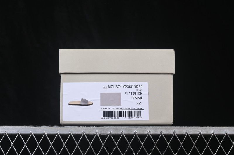 Brunello Cucinelli Suede Flat Slip-On Open-Toe Thong Sandals - MZUSOLY236CDK54 GREY