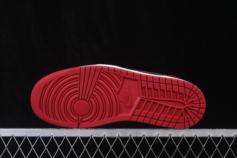 Nike Air Jordan 1 Low Banned Black Red Low Top Cultural Casual Skateboard Shoes - IW6276-001