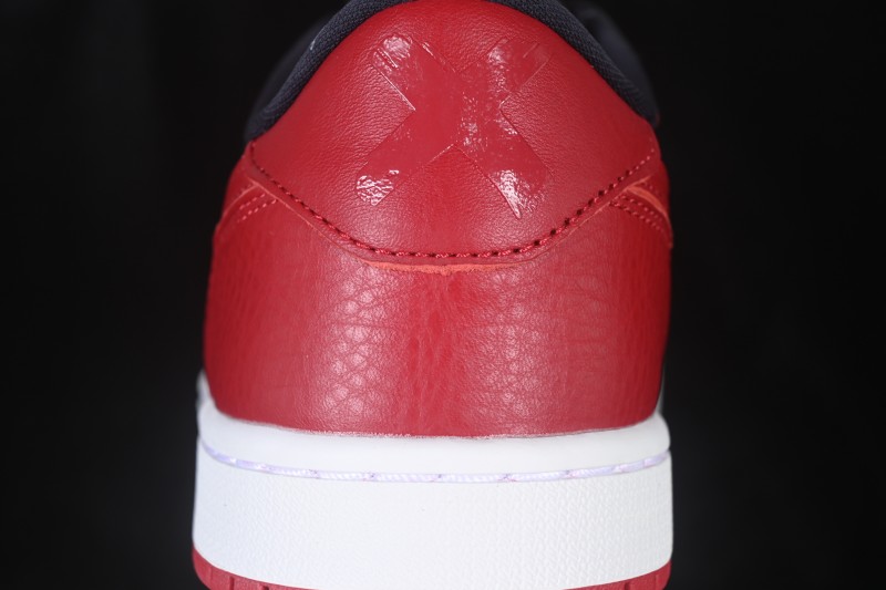 Nike Air Jordan 1 Low Banned Black Red Low Top Cultural Casual Skateboard Shoes - IW6276-001