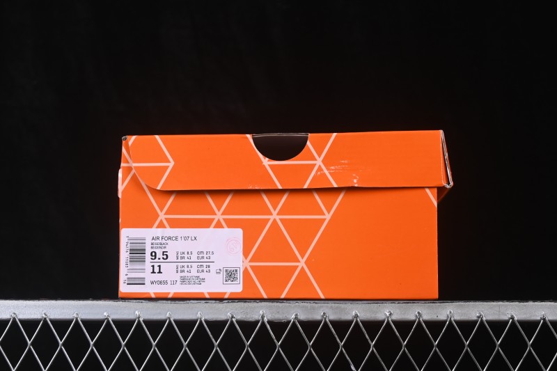 Nike Air Force 1 '07 Low Retro Casual Sneakers with Full-Length Air Cushion - WY0655-117