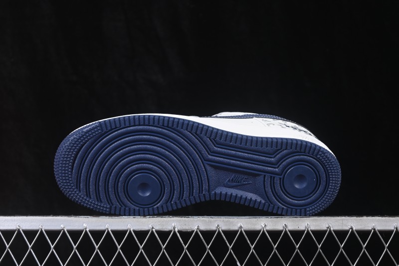 Nike Air Force 1 '07 Low Casual Skateboarding Shoes with Full-Length Air Cushion - WY0655-115