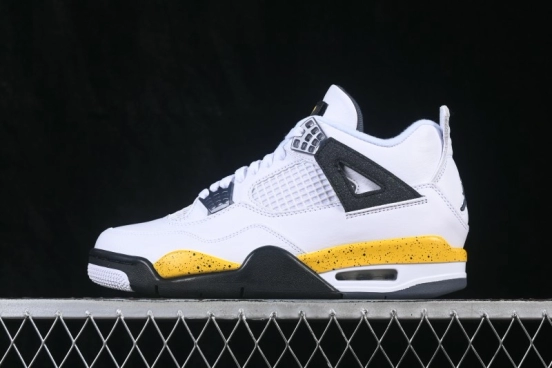 Air Jordan 4 Retro Tour Yellow White Yellow Sneakers - IO2463-102