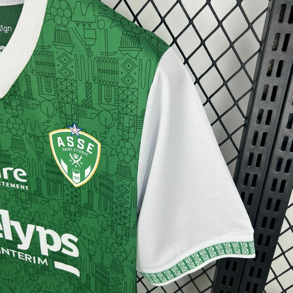 2025/26 AS Saint-Etienne Home Jersey