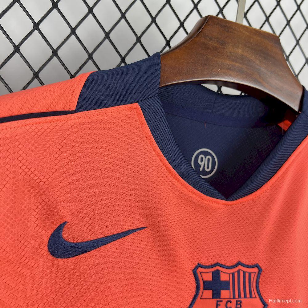 2025/26 Mens Barcelona Third Long Sleeve Jersey