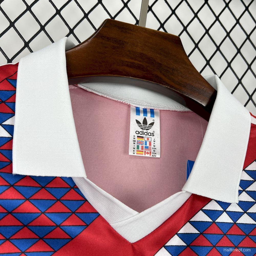 1990 Retro Slovakia Home Jersey