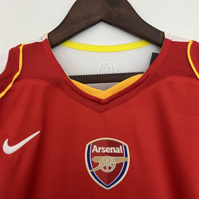 Retro 04/05 Arsenal Home Jersey