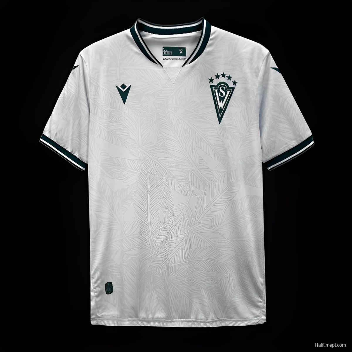 24/25 Santiago Wanderers Away White Jersey