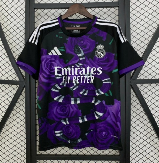 25/26 Real Madrid Special Purple Rose Jersey