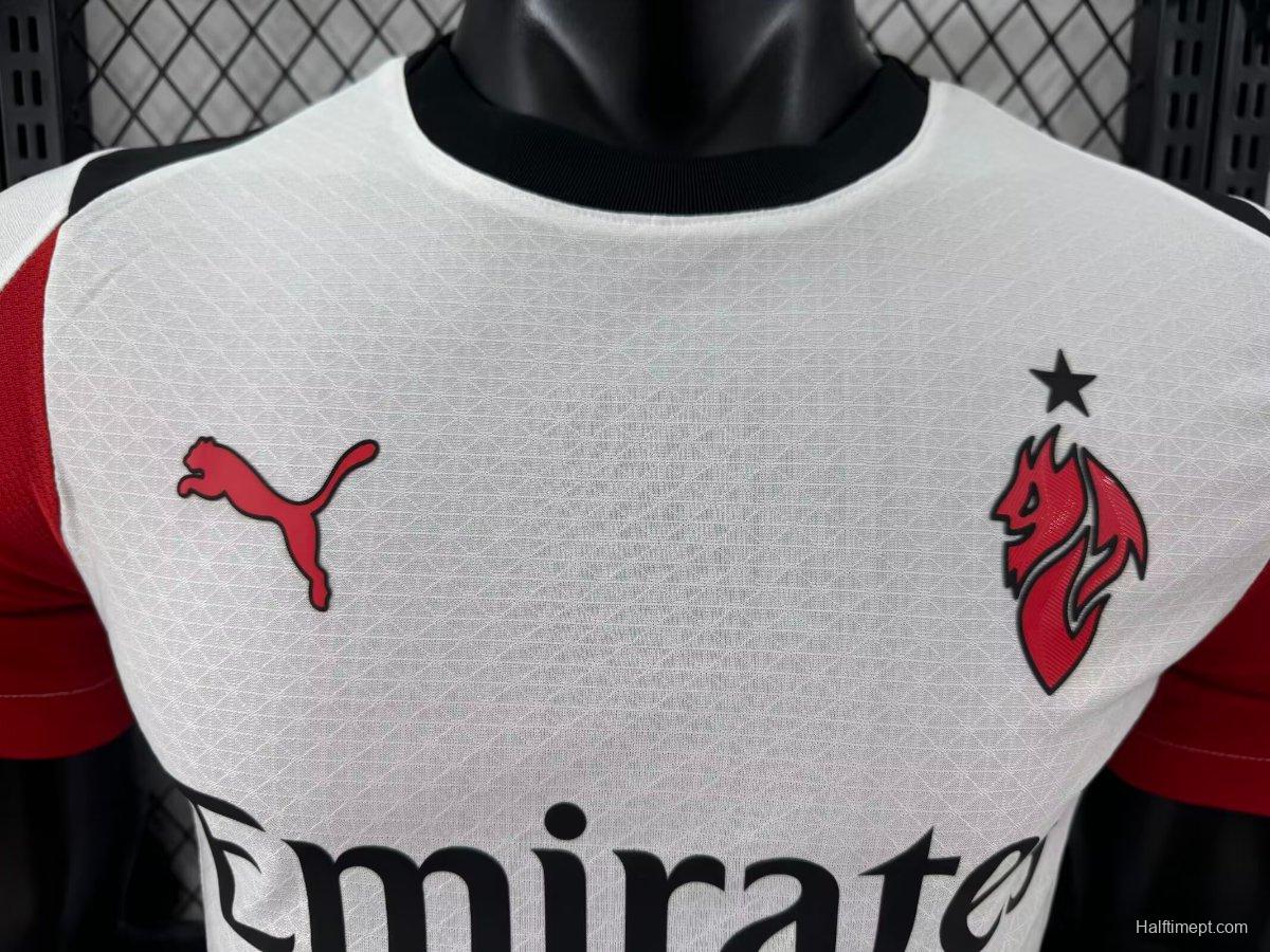 Player Version 25/26 AC Away White Jersey