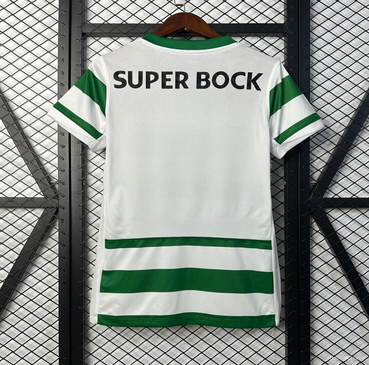 25/26 Women Sporting Lisbon Home Jersey