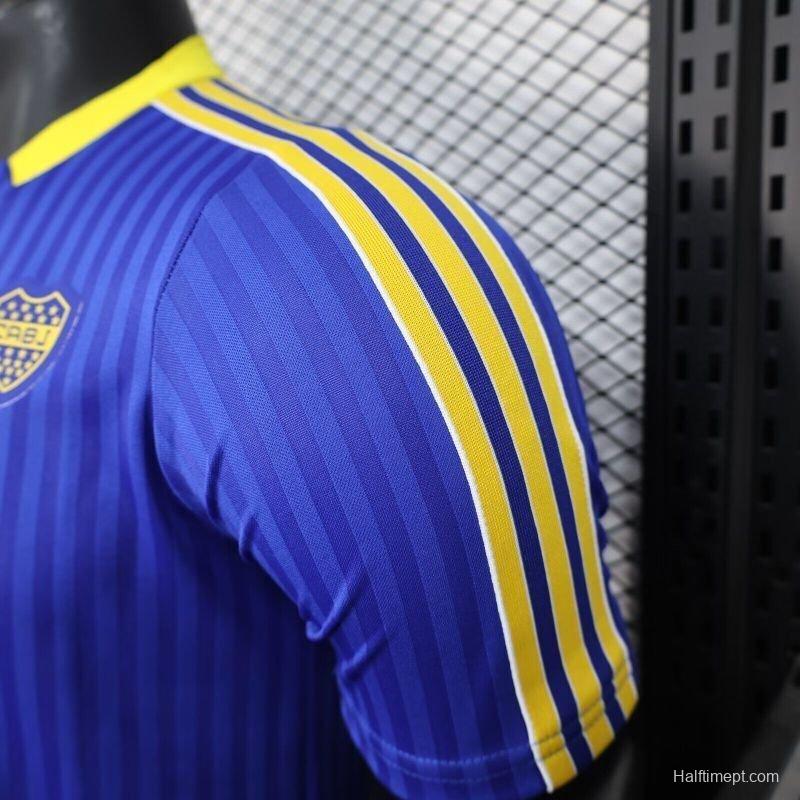 Player Version 25/26 Boca Juniors Adidas Original Terrace Icons Blue Jersey