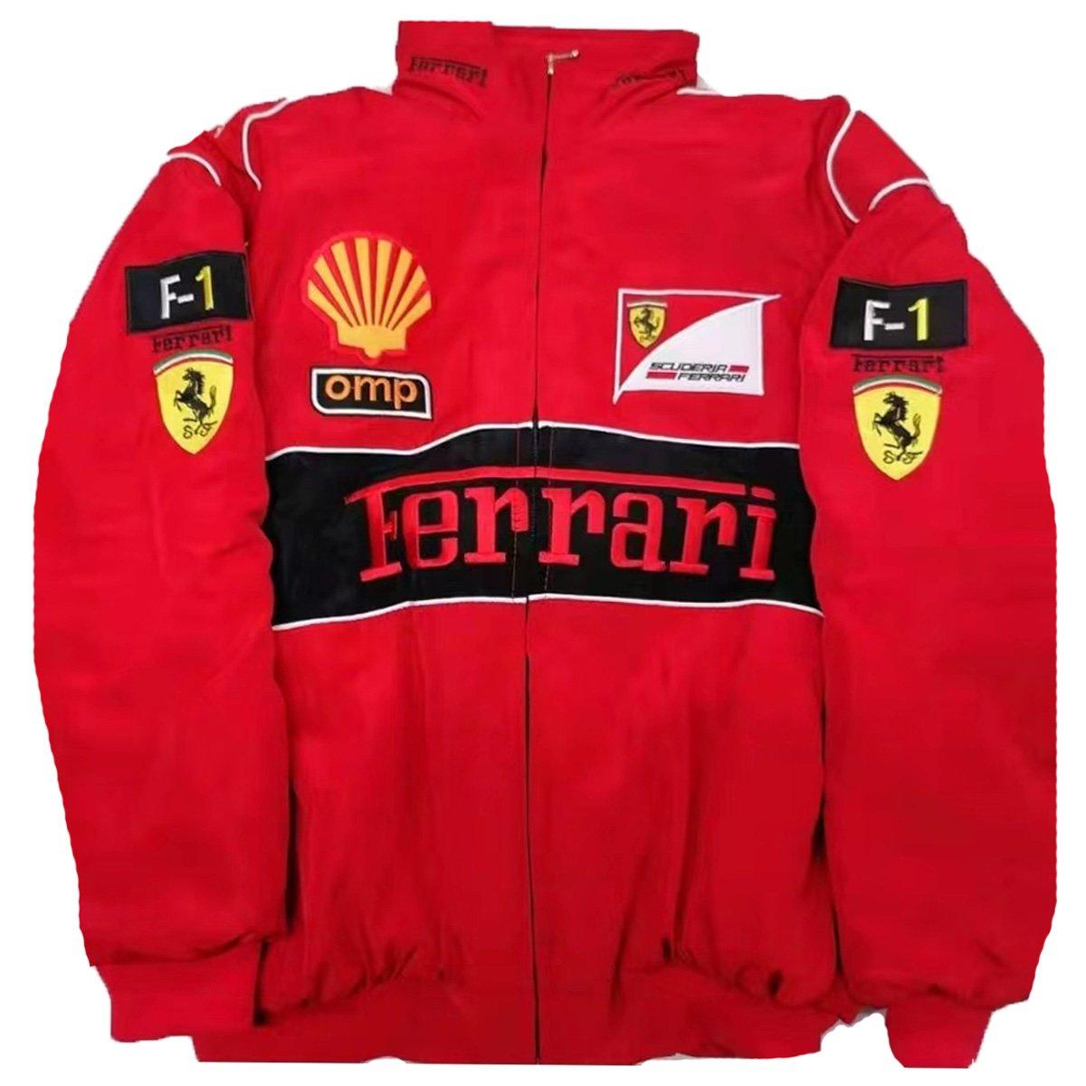 2025 New Adult F1 MOTO Jacket Ebroidered Cotton Padded F 1 Racing Jacket