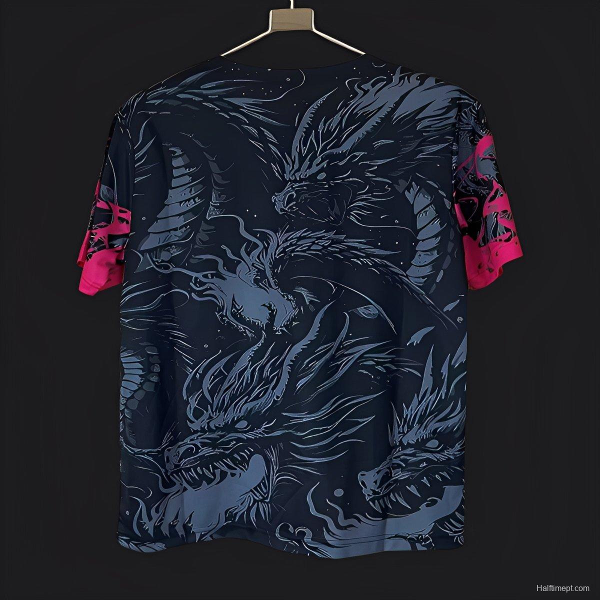 25/26 Barcelona Black & Red Dragon Jersey