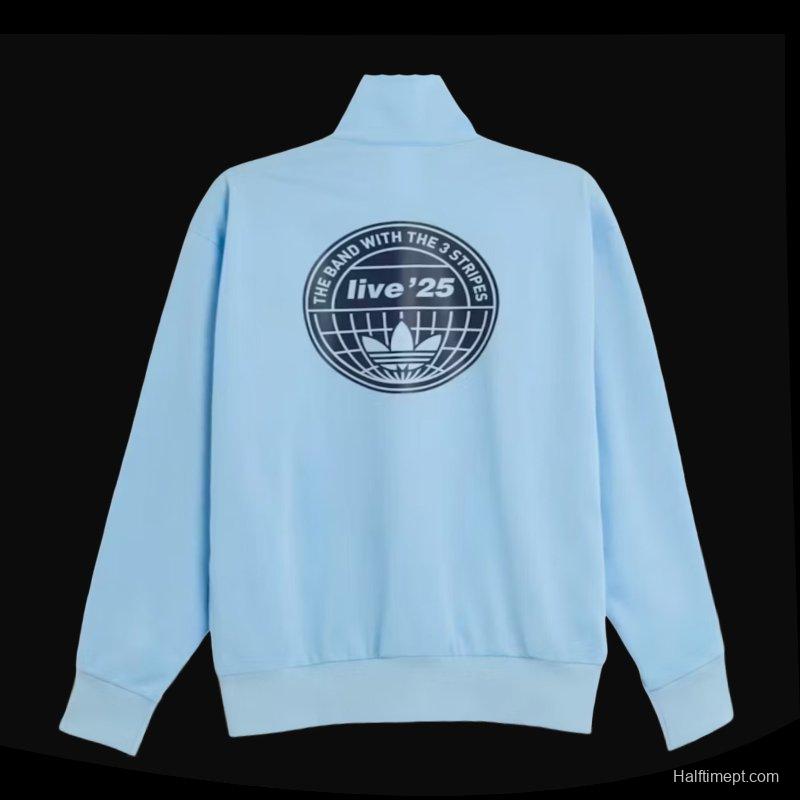 adidas x Oasis Tour Firebird Track Top Clear Sky