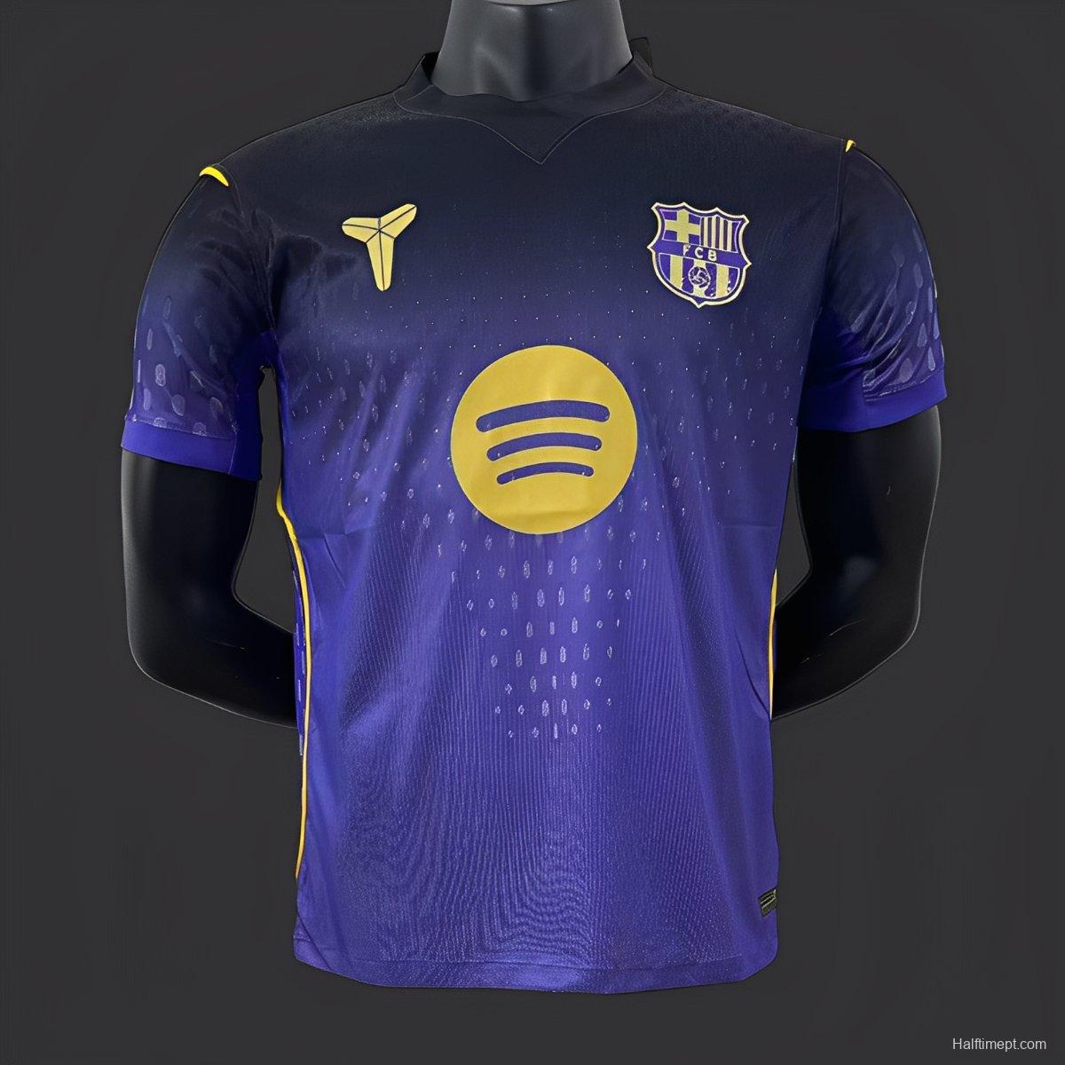Player Version 25/26 Barcelona Mamba Away Purple Jersey