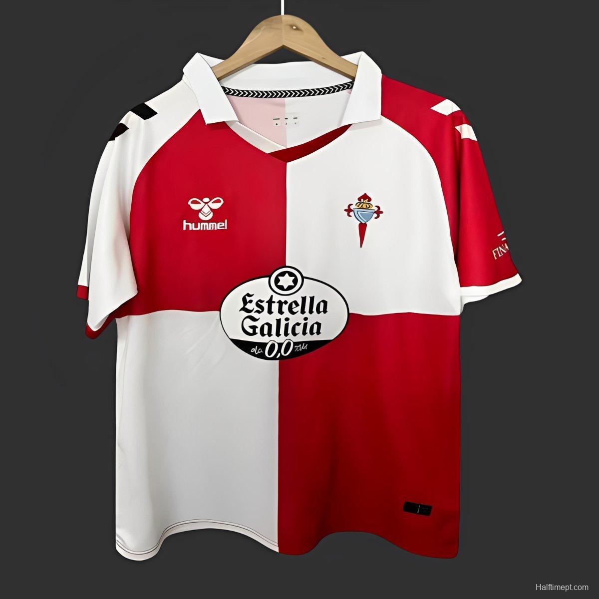 25/26 Celta de Vigo White/Red Vintage Jersey