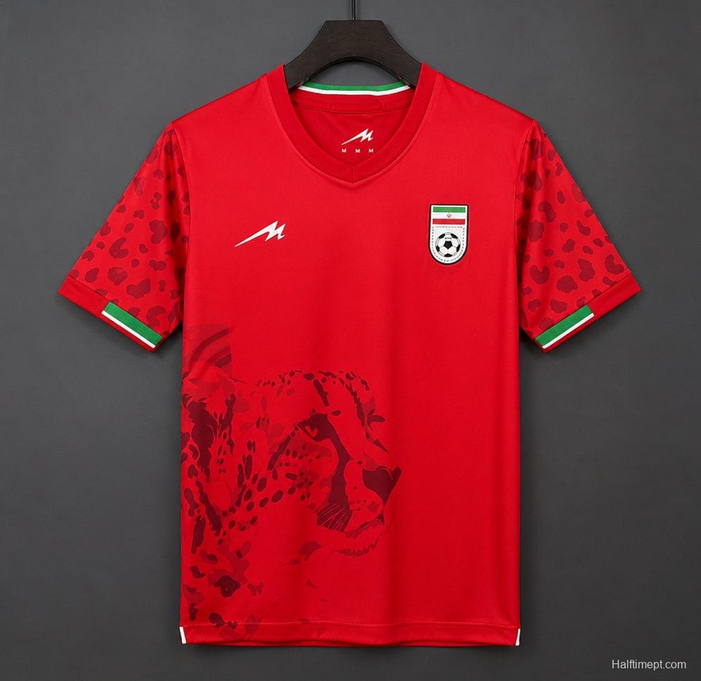 2026 Iran Away Red Jersey